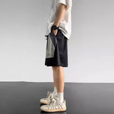 WIAOFELLAS  -  Shorts Summer Sports Basketball Shorts American Trend Splicing Mesh Breathable Quick Dry Training Shorts Loose Casual Shorts Men