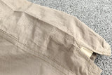 WIAOFELLAS  -  Ice silk cool fabric American retro high street trend cargo shorts men's loose straight casual 100 quarter pants