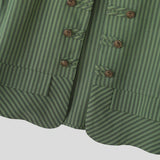 Wiaofellas  -  Men's Shirt Solid Color Lapel Half Sleeve Off Shoulder Hollow Out Men Clothes Loose Streetwear Fashion Casual Tops