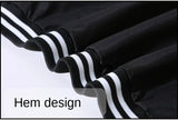 WIAOFELLAS  -  Spring Autumn Solid Color Baseball Coat Fashion Casual All Quality Fabric Breathable Comfortable Durable Standard Crisp Version