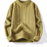 WIAOFELLAS  -  Hipster Sweater Men Fall Winter Fleece Thickening Hipster Sweater Men Loose High-grade Lazy Spring Comfort Warm Pajamas