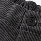 Wiaofellas  -  Loose Men's Corduroy Long Pants Mis Elastic Waist Thickned Autumn Winter Trousers Vintage Tide Japan Style Pants 2D1525