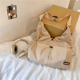 WIAOFELLAS  -  Large-capacity messenger bag male leisure messenger bag Korean shoulder bag waterproof tote bag female