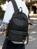 WIAOFELLAS  -  Backpack men's simple large-capacity travel backpack female student bag laptop travel bag