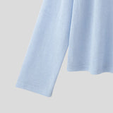WIAOFELLAS  -  Men T Shirt Solid V Neck Long Sleeve Pockets Men Clothing Streetwear Loose Fashion Casual Male Tee Tops Translucent