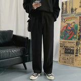 WIAOFELLAS  -  Size M-XXL Men Wide Leg Harem Pants Spring Summer Autumn  Casual Straight Loose  Long Pants Streetwear Harajuku Black Gray
