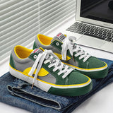 WIAOFELLAS  -  Men Casual Sneakers Personalized Mixed Colors Skateboard Outdoor Running Tennis Sports Shoes Trainers Flats Sneaker Couple 35-44