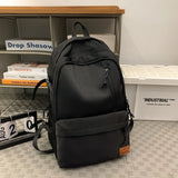 WIAOFELLAS  -  Backpack men's simple large-capacity travel backpack female student bag laptop travel bag
