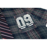 WIAOFELLAS  -  Men'S Loose Plaid Short Sleeved Shirts Casual Linen Button Down Oversized Shirt Harajuku Luxury Comfort Brand Male Shirts