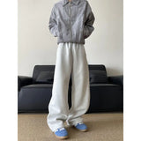 WIAOFELLAS  -  Spring NEW Loose Casual pants man Solid baggy trousers Unisex Wide leg pants Fashion trend youth skateboard pants male