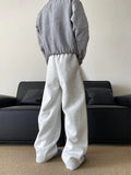 WIAOFELLAS  -  Spring NEW Loose Casual pants man Solid baggy trousers Unisex Wide leg pants Fashion trend youth skateboard pants male