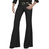 Wiaofellas  -  Spring/Summer New Retro Washed Micro Horn Jeans for Men Aged Loose Straight Tube High Street