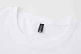 WIAOFELLAS  -  Pure Cotton Short Sleeve T-shirt Men's Round Neck Loose Solid Color Base Shirts Top Tees