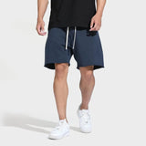 WIAOFELLAS  -  Cotton Summer Pants Men Breathable Light Cool Calf-Length Short Sweatpants 4/5 Straight Loose Casual Cropped Trousers