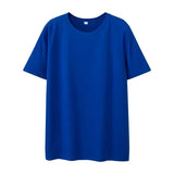 WIAOFELLAS  -  Short-sleeved T-shirt Men's 210G Cool-sensing Base T-shirt Summer New Half-sleeved Round Neck Shirt
