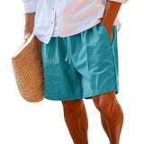 WIAOFELLAS  -  Men s Swim Shorts Quick Dry Beach Trunks with Mesh Lining Adjustable Drawstring Waistband for Summer Swimwear