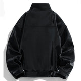 WIAOFELLAS  -  Spring Casual Jacket Men Multi Pocket Stand Collar Cargo Outwear Zipper Loose Full Sleeve Coat Male High Quality Jackets