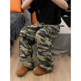 WIAOFELLAS  -  Camouflage Cargo Pants Men Work Wear Casual Cargo Man Pants Street Camo Men's Work Clothes Autumn New