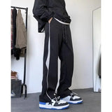 WIAOFELLAS  -  Men'S Y2K Clothes Tracksuits Loose Wide Leg Cargo Jogging Track Pants Couple Korean Fashion Clothing Sweatpants Men Clothing