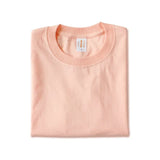 WIAOFELLAS  -  Urban 220g Japanese Cotton Thick T-shirt Unisex Heavy Summer Solid Color Seamless Woven Tops Round Neck Men Short Sleeve T-shirt