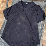 WIAOFELLAS  -  Summer Men's Clothing Light Luxury Jacquarded Suit Collar Shirts Streetwear Button-down Short Sleeve Retro Leisure Fashion M-3XL