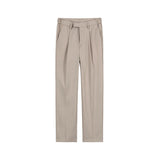 WIAOFELLAS  -  Brand Clothing Spring Summer New Thin Straight Stretch Men's Casual Pants Slim Elastic Waist Business Trousers Male A087