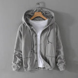 WIAOFELLAS  -  New Designer Italy Quality Linen Hooded Jacket For Men Casual Trend Spring Autumn Outerwear Blazer Top Clothes Chaquetas Jaqueta