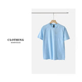 Wiaofellas  -  Men European Henry Short Sleeve T Shirt Plaid Shorts Set Summer Outdoor Casual Outfit