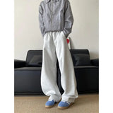 WIAOFELLAS  -  Spring NEW Loose Casual pants man Solid baggy trousers Unisex Wide leg pants Fashion trend youth skateboard pants male
