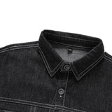 WIAOFELLAS  -  New Autumn Denim Shirt Men Long Sleeve Quality Cowboy Shirts Men's Casual Plaid Jeans Outwear Male Coat Clothing MY868