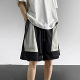 WIAOFELLAS  -  Shorts Summer Sports Basketball Shorts American Trend Splicing Mesh Breathable Quick Dry Training Shorts Loose Casual Shorts Men