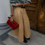 WIAOFELLAS  -  Men Wide Leg Pants Solid Color Button Joggers Loose Trousers Men Streetwear Pleated Fashion Casual Male Pants S-5XL