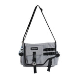 WIAOFELLAS  -  Women's Bag Messenger Korean Style Female Backpack College Large Capacity Versatile Shoulder Student School Postman Bags