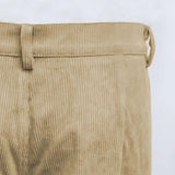 Wiaofellas Men's Outdoor Leisure Vintage Yellow Stone Printed Multi-Pocket Shorts