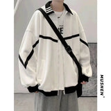 Wiaofellas  -  Men's High-end Jacket Teenage Jacket American Baseball Suit Trend