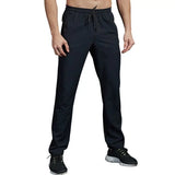 WIAOFELLAS  -  Spring and Summer Thin Men's Quick-drying Pants Stretchy Outdoor Sports Running, Mountain Climbing Cycling Slim Pants