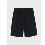 Wiaofellas  -  Loose and Slim Wide-leg Men's Versatile Five-point Casual Straight Suit Shorts