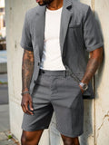 Wiaofellas  -  New Men's Suit British Style Plaid Blazer & Trousers Set Modern Slim Fit Check Suit Summer Business Party 2-Piece Outfits