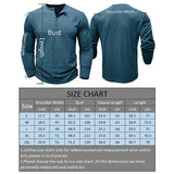 WIAOFELLAS  -  100% Cotton Men's T-shirt Spring Autumn New Europe and The United States Men Solid Color Long Sleeve Undershirt Henry Shirt Men