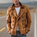 Wiaofellas  -  European and American Autumn/Winter New Men's Casual Fashion Jacket