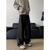 WIAOFELLAS  -  Spring NEW Loose Casual pants man Solid baggy trousers Unisex Wide leg pants Fashion trend youth skateboard pants male