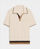 Wiaofellas  -  Summer New Men's Polo Shirts Stripe Design Ice Silk Short Sleeve Cool Touch Breathable Casual Outdoor Polo Shirt for Men