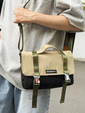 WIAOFELLAS  -  Large-capacity shoulder bag outdoor short-distance travel bag fashion messenger bag