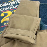 WIAOFELLAS  -  High-end cotton casual pants men's American retro small straight slim cargo pants