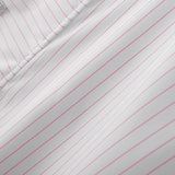 Wiaofellas  -  Men's Shirt Striped Patchwork Lapel Half Sleeve Button Men Clothes Streetwear Summer Vintage Casual Tops For Man