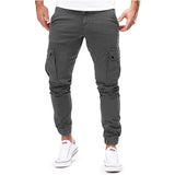 WIAOFELLAS  -  New Best Selling Men's Pants Woven Casual Work Pocket Trousers