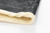 WIAOFELLAS  -  American Vintage Faux Fur Jacket Men's Winter Pu Leather Coat Winter Windproof Warmth Fleece-Lined Thickened Y2K Collared Coats