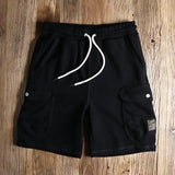 Wiaofellas  -  Men's Japanese Men's Summer Retro Sports Casual Trend Loose Five-point Pants