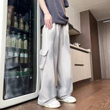 Wiaofellas  -  Faionable Casual Sports Pants for Men Autumn Korean Sle Versatile Long Trousers Trendy Teenagers Sweatpants