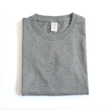WIAOFELLAS  -  Urban 220g Japanese Cotton Thick T-shirt Unisex Heavy Summer Solid Color Seamless Woven Tops Round Neck Men Short Sleeve T-shirt